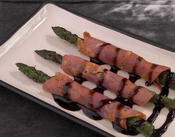 Herb Grilled - Prosciutto Wrapped Asparagus